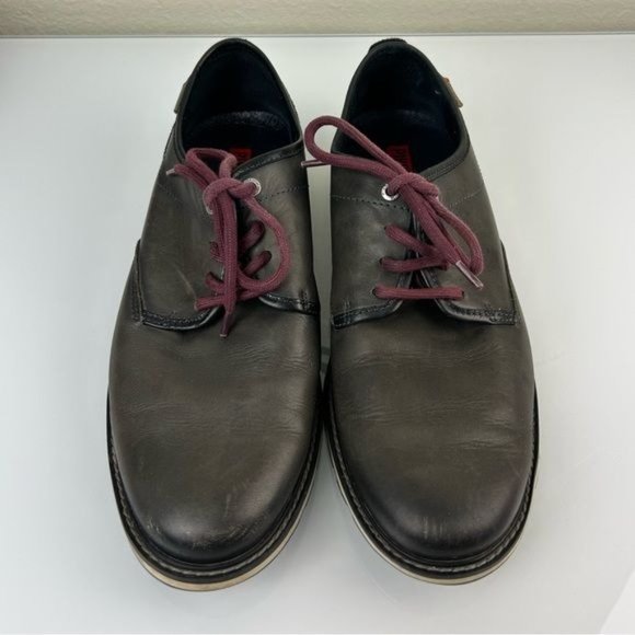 Pikolinos Men’s Black & Gray Oxfords Leather Casual Shoes Sz 44 (US 10 - 10.5) main image 13